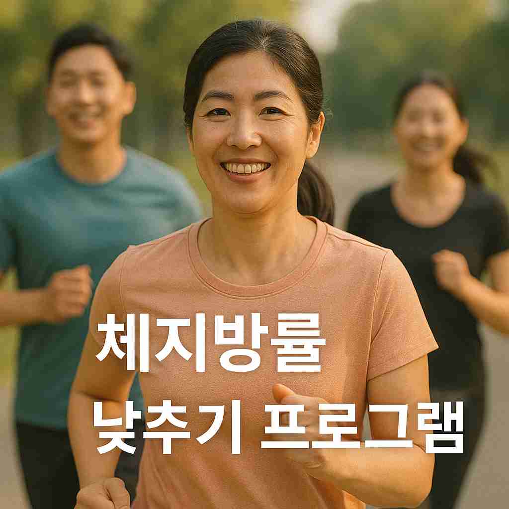 체지방률 낮추기 프로그램, 한 달 만에 달라진 내 몸