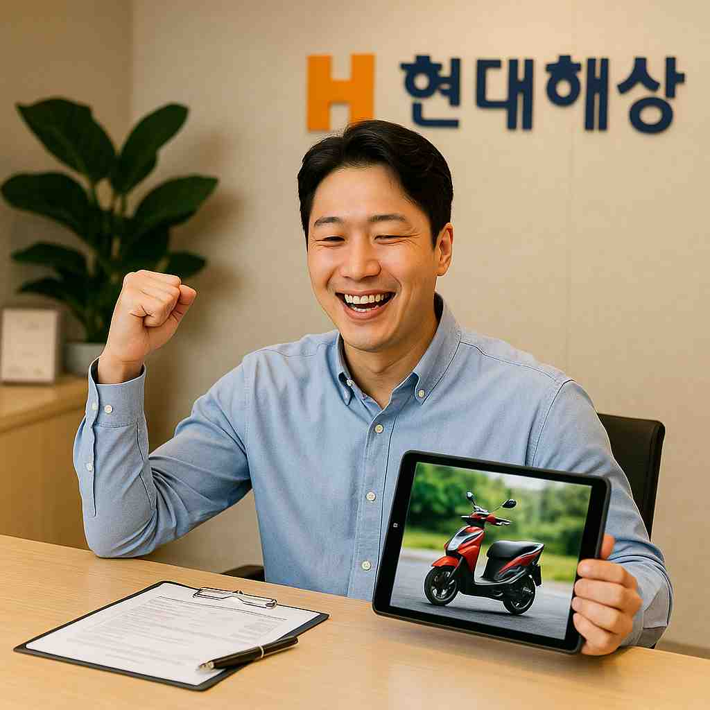 오토바이 책임보험 가격 비교 결과, 제가 고른 이유