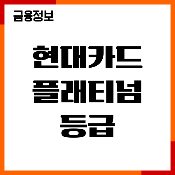 현대카드 플래티넘 등급 기준, 전월 실적, 라운지 이용